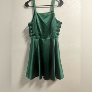 Dark greed Jules and Cleo dress size 12